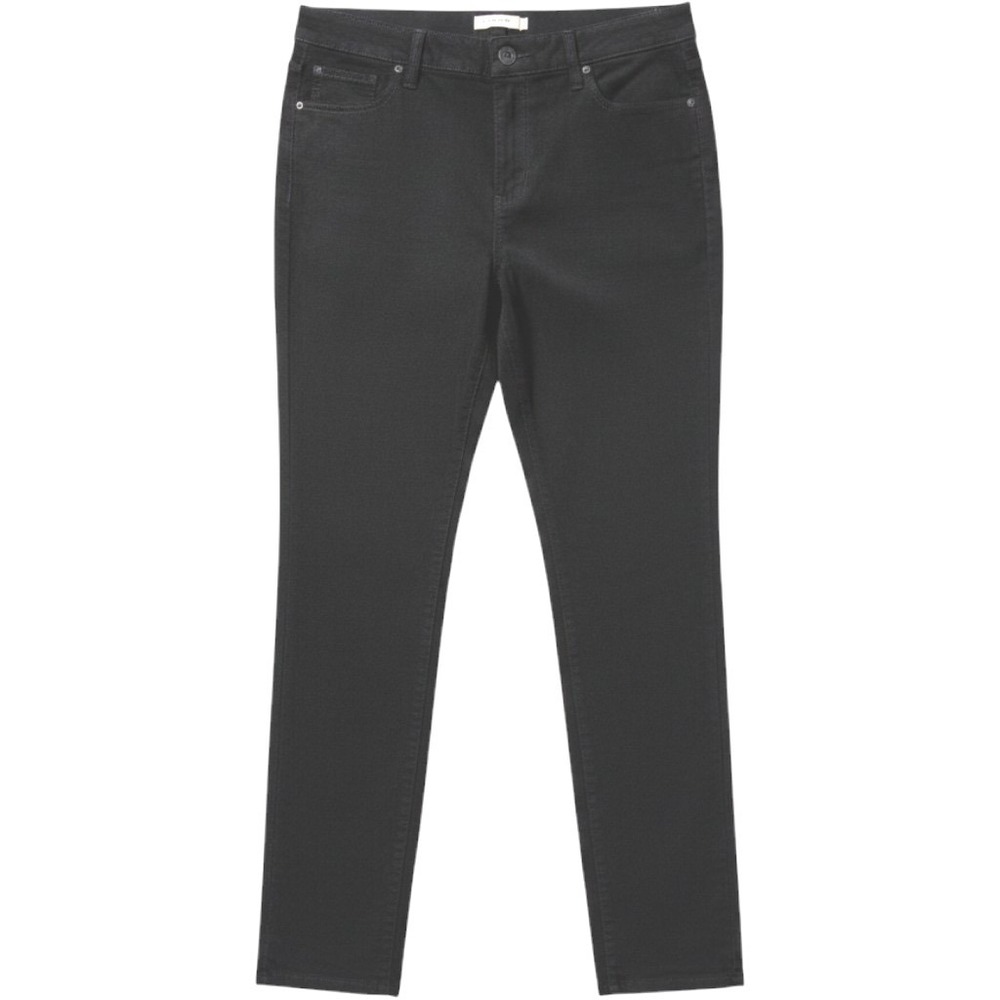 Chicos Black Faux Suede Slim Pants Ultimate Fit - NWT Size 1.5 Regular Medium